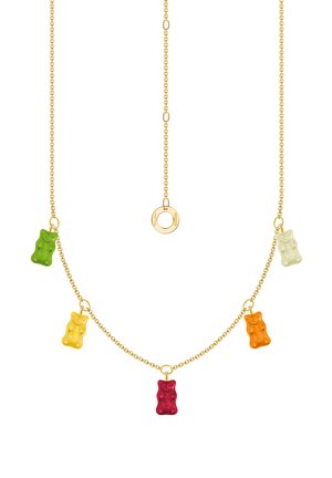 MIT BÄREN BUNT - Halskette - gelbgoldfarben/grün/gelb/rot/orange/weiß