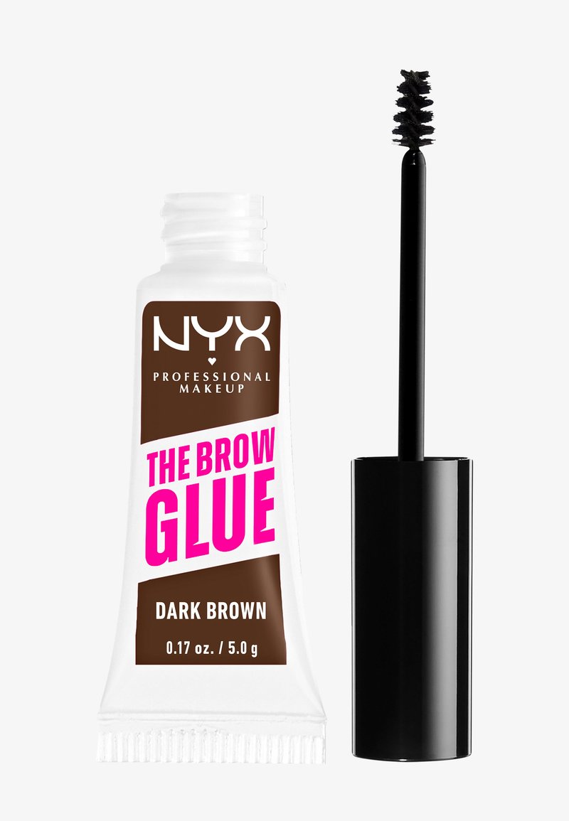 NYX Professional Makeup - THE BROW GLUE INSTANT BROW STYLER - Gel sopracciglia - brown, Ingrandire