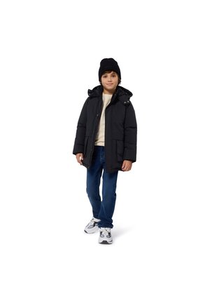 BOSS Kidswear PULL ON - Pletena kapa - black