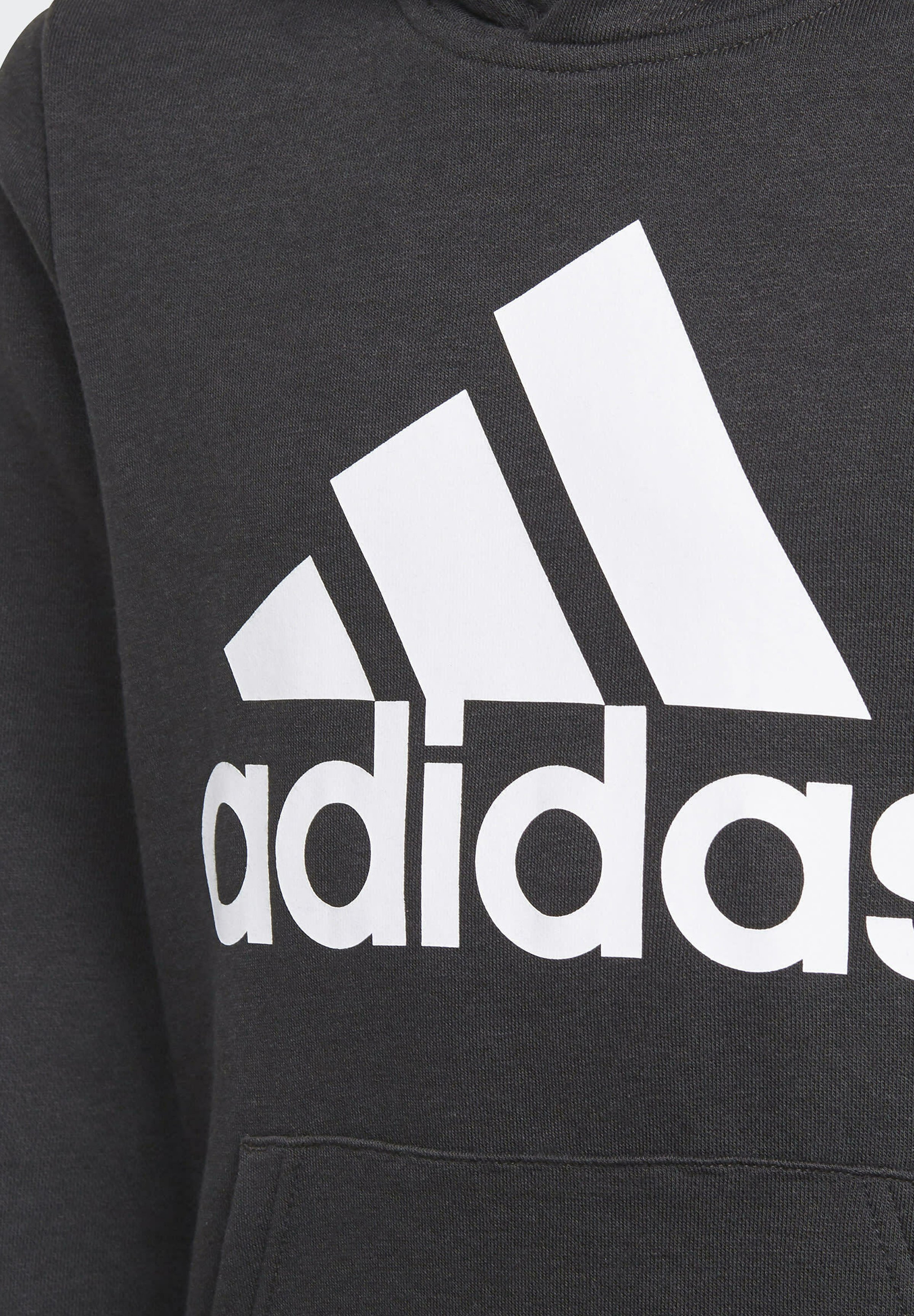 adidas essential hoodie black
