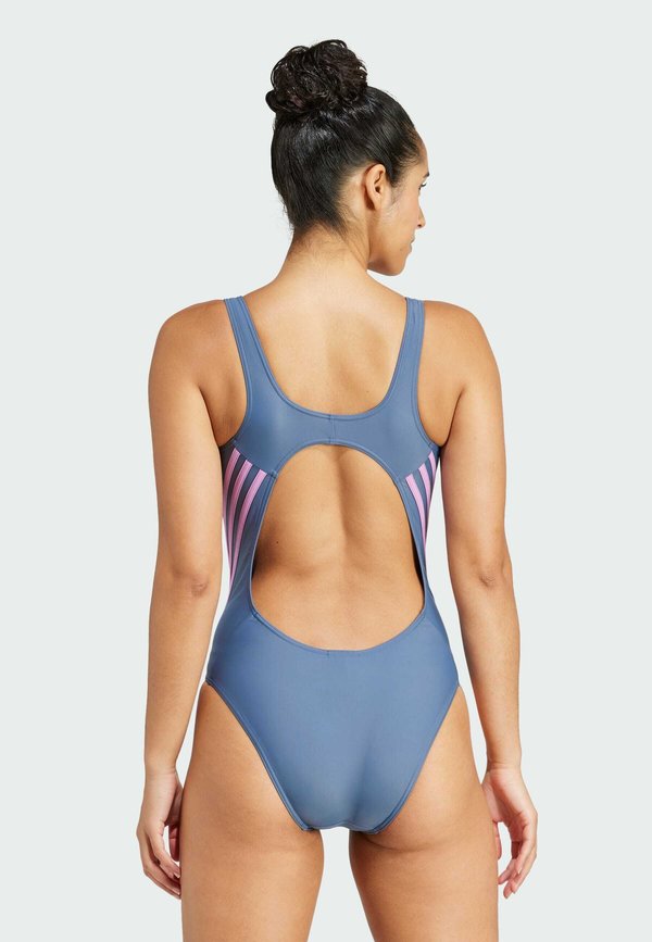 ADIDAS 3-STRIPES - Swimsuit - preloved ink   preloved purple2