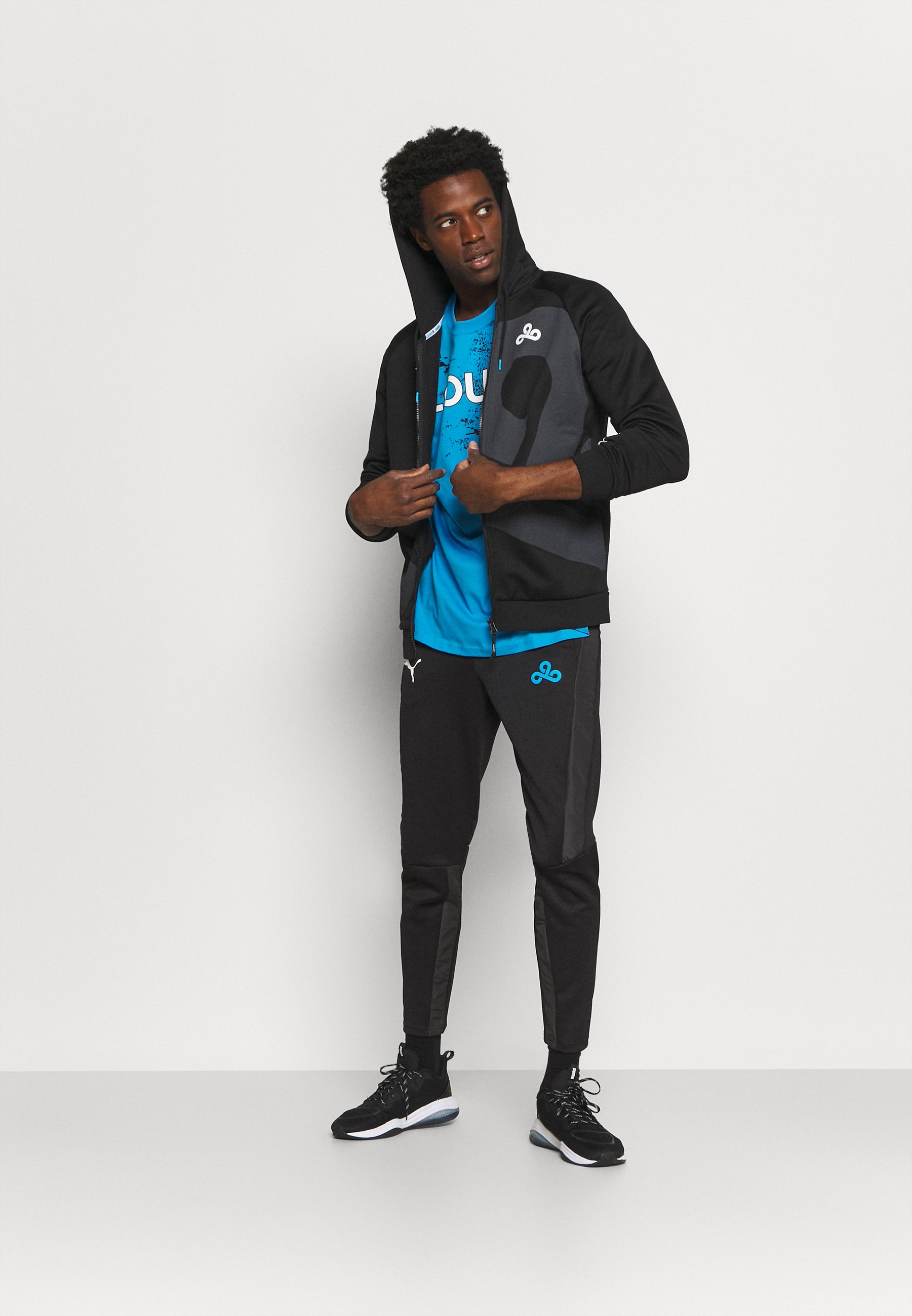 Puma C9 TRACK PANT - Jogginghose - black/schwarz - Zalando.de
