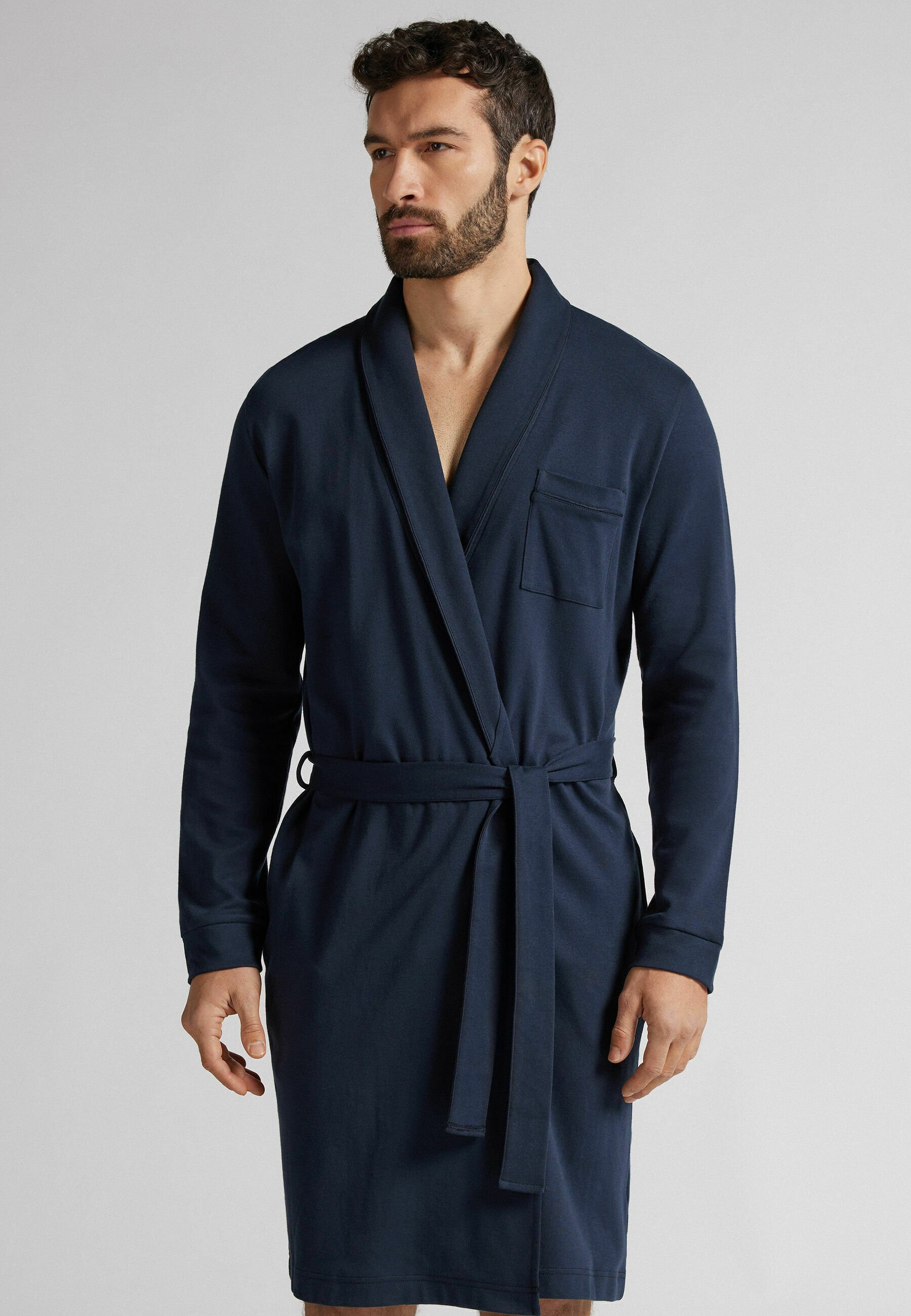 IUMAN Intimissimi Uomo Peignoir blue/bleu