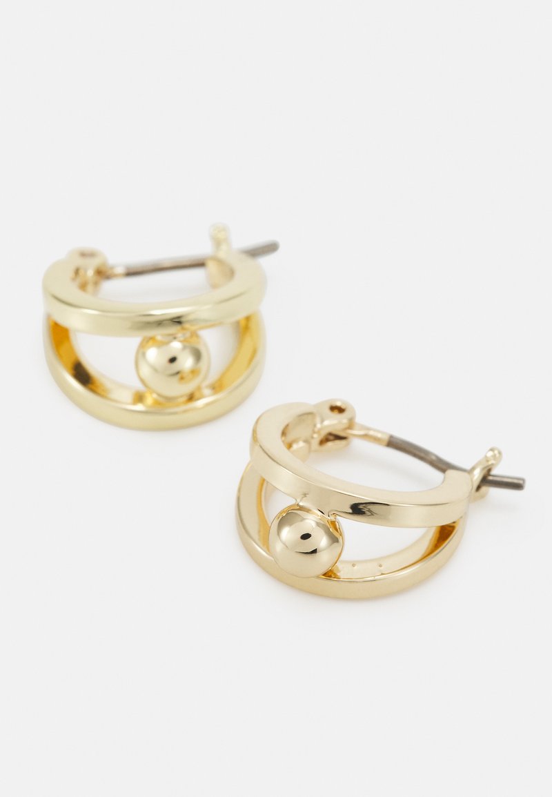 Dkny Bead Huggie Earrings Gold Coloured Zalando De