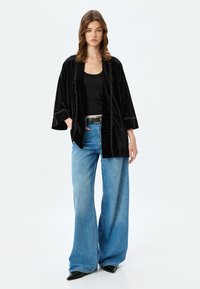 Koton KIMONO - Chaqueta de punto - black