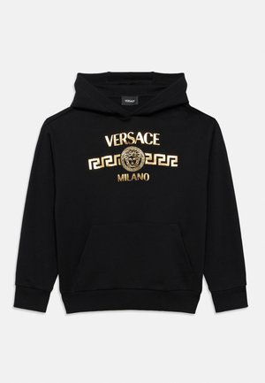 Versace FELPA FADE LOGO UNISEX - Hanorac - nero