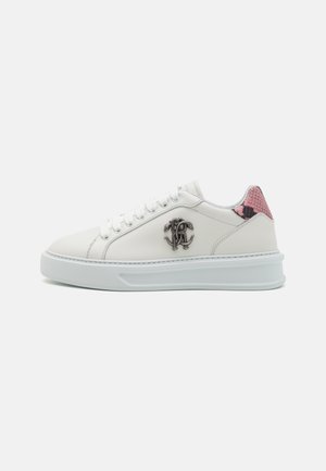 Roberto Cavalli Baskets basses - white/ pink