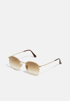 ROUND METAL UNISEX - Gafas de sol - gold-coloured