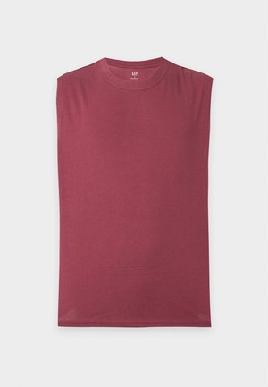 GAP, EVERYDAY MUSCLE TANK - Μπλούζα - plum heather