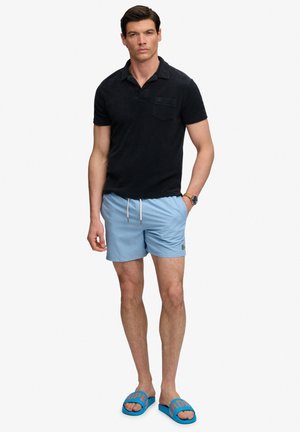 Superdry & Co, SUPERDRY SUPERDRY POOL SLIDERS. - Chanclas de baño - atomic blue
