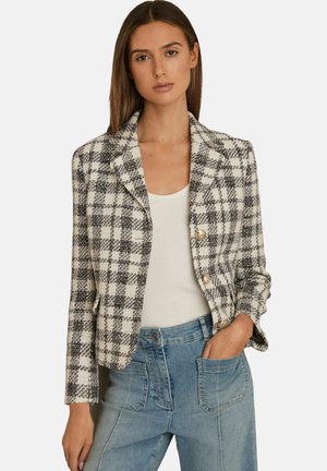 REGULAR FIT - CARLY - Blejzr - grey check