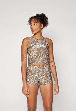 GYM TANK  - Toppi - brown/black