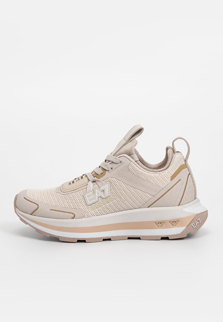 EA7 Emporio Armani Sneakers laag beige