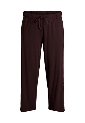 Zizzi Tracksuit bottoms - chocolate plum