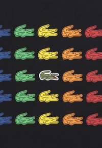 Lacoste TINY ICON TEE - Majica kratkih rukava s printom - noir