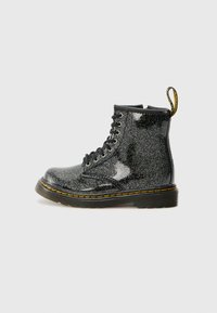 Dr. Martens Botines con cordones - black/silver coloured