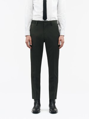 TENUTAS - Pantaloni eleganti - olive extreme