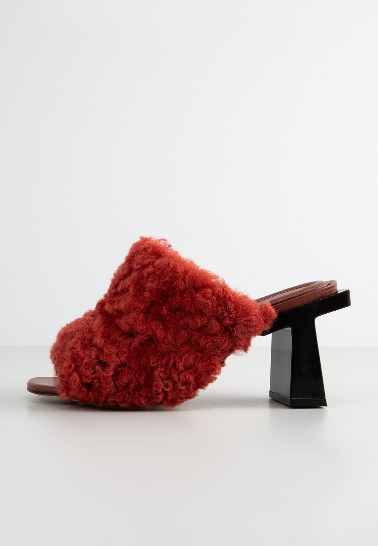 TORY BURCH Muiltjes met hak rood