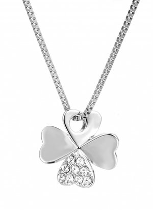 LUCKY CLOVER - Hanger - argenté couleur / cristal