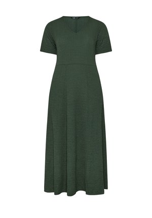 Yours Clothing, WOMEN'S MAXI DRESSES - Vestito lungo - khaki