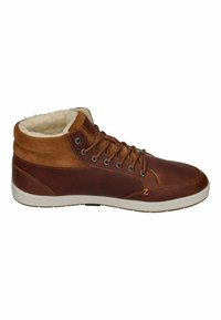 HUB MARK - High-top trainers - cognac