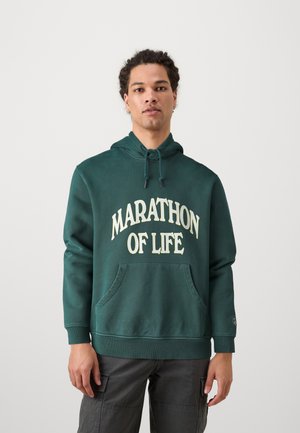 MARATHON HOODIE - Hanorac - emerald