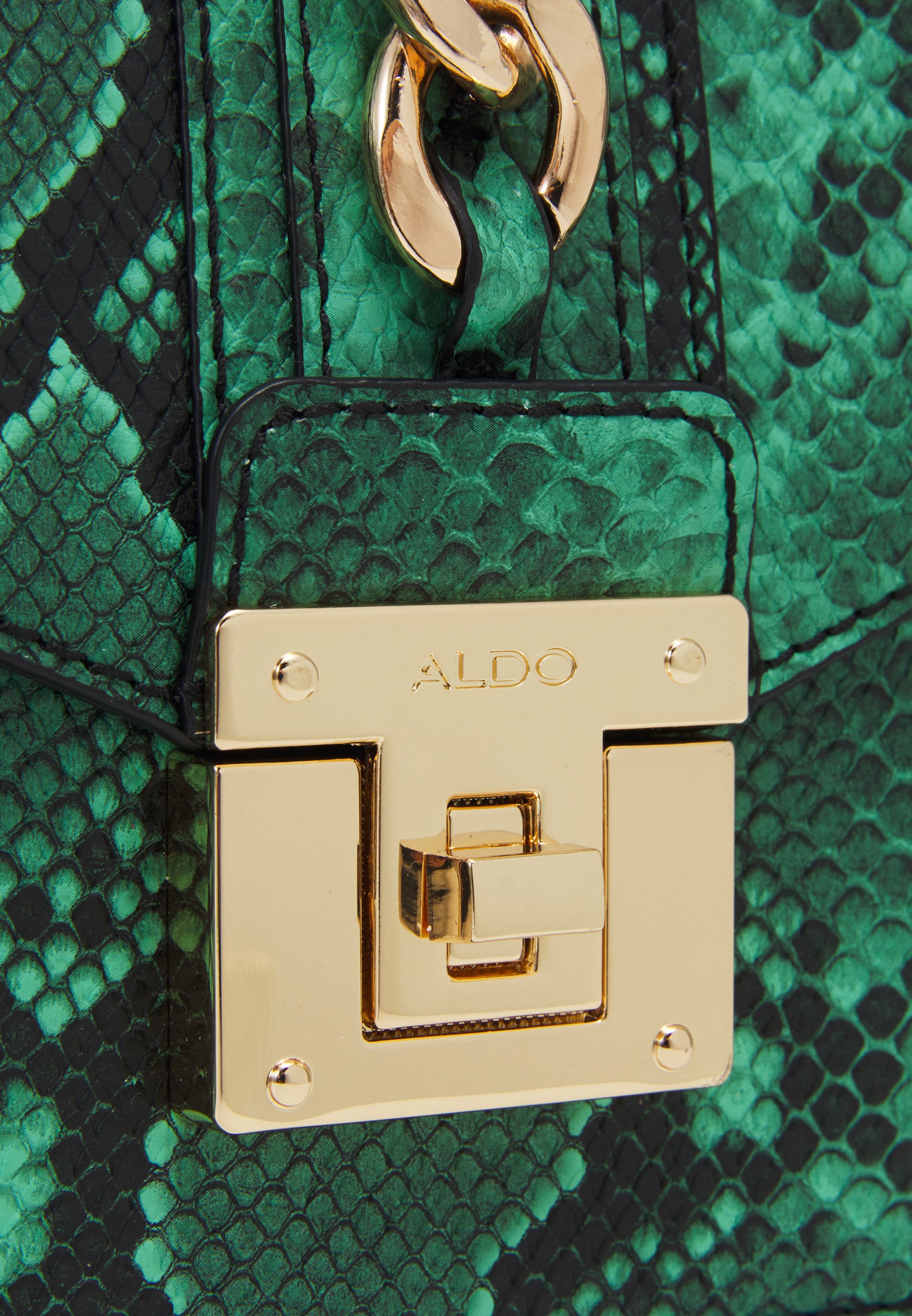 aldo neon green bolsa