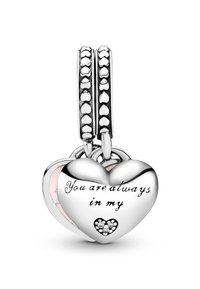 Pandora MOTHER  DAUGHTER HEARTS - Charm - silver coloured