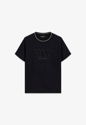 Guess, - T-shirt z nadrukiem
