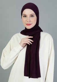 PLAIN -MERVIN ŞAL - Huivi - dark purple