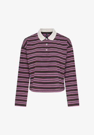 ONLY, ONLKARI L/S POLO TOP JRS - Camiseta de manga larga - coffee bean