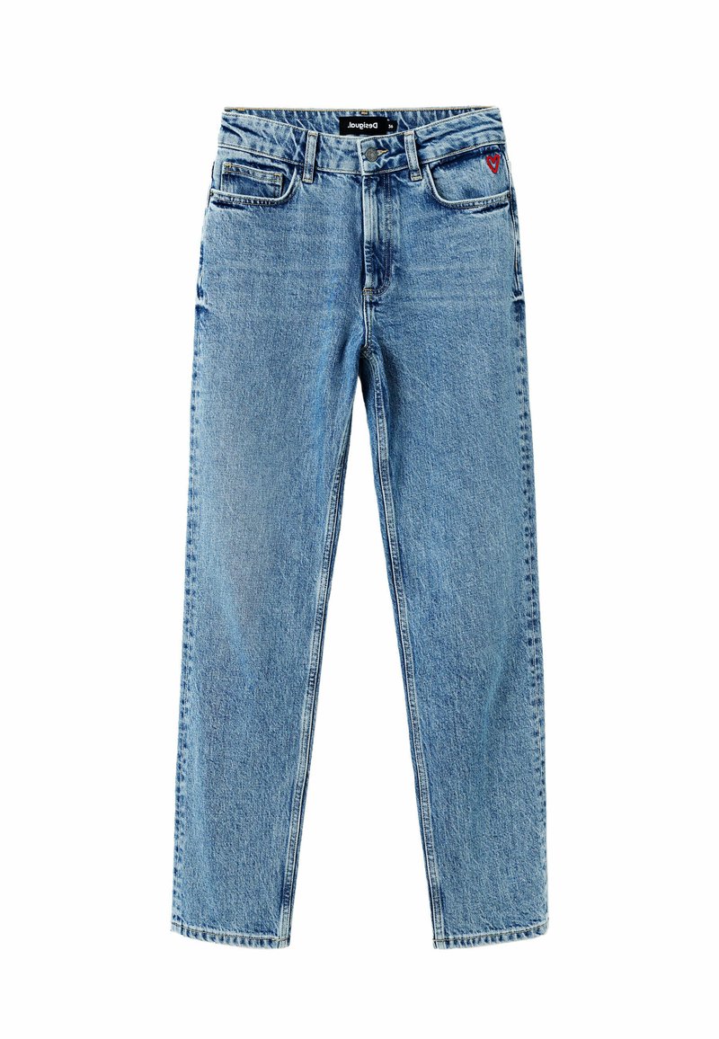 Desigual Slim fit jeans blauw