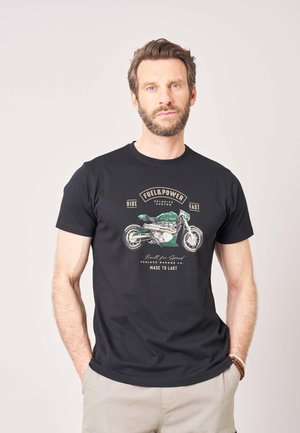 DEELUXE, DEELUXE ORIGINAL T-SHIRT AVENUE - T-shirt print - schwarz