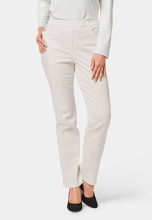 GOLDNER SCHLUPF LOUISA  - Pantalon classique - cream white