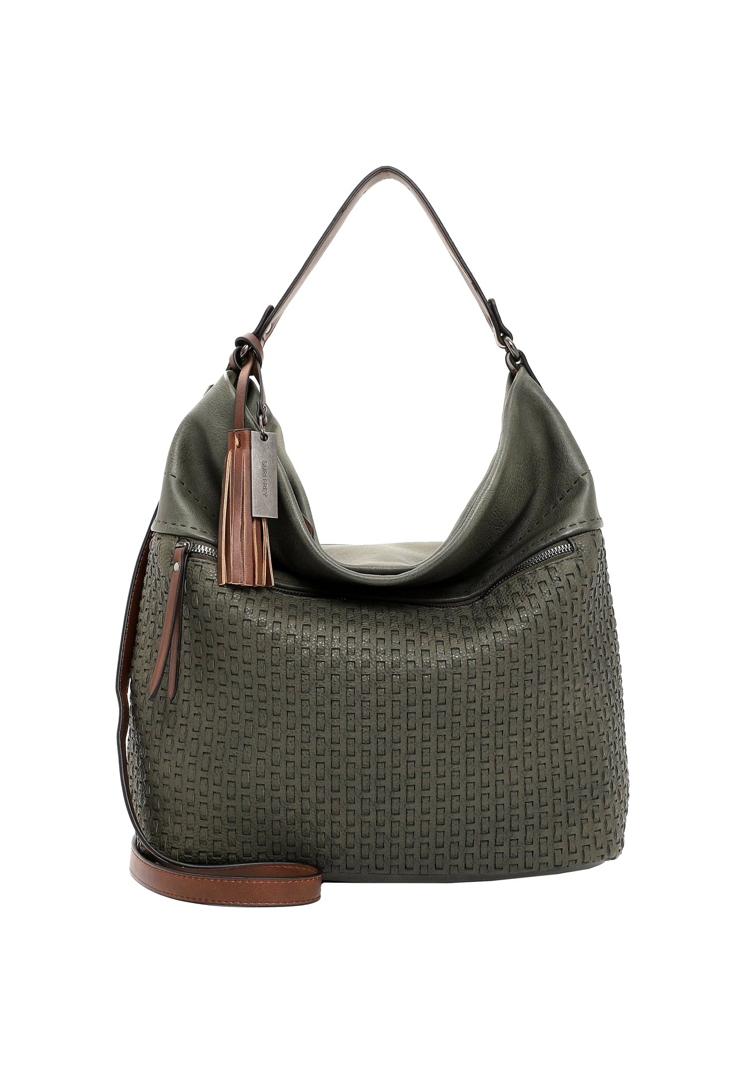 SURI FREY DOREY - Borsa a mano - fango/verde - Zalando.it