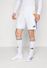 adidas Performance TIRO24 TRAINING SHORT - Spordišortsid - white/lucid blue/app solar red