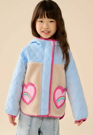 Little Bird, FLOWER QUILTED JACKET - Winterjacke - blue