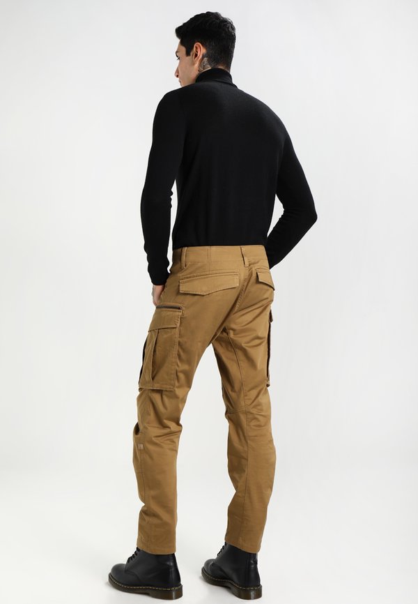 ROVIC ZIP 3D TAPERED - Cargo trousers - beige2