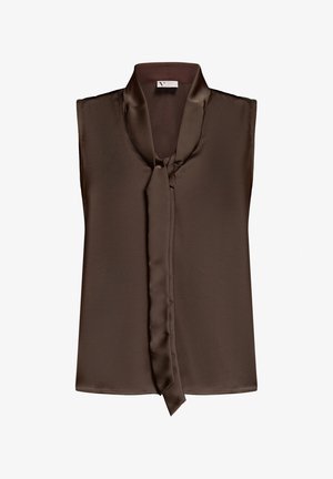 Vera Mont, VERA MONT MIT SEITENSCHLITZEN SCHLUPPENBLUSE - Blouse - rostbraun