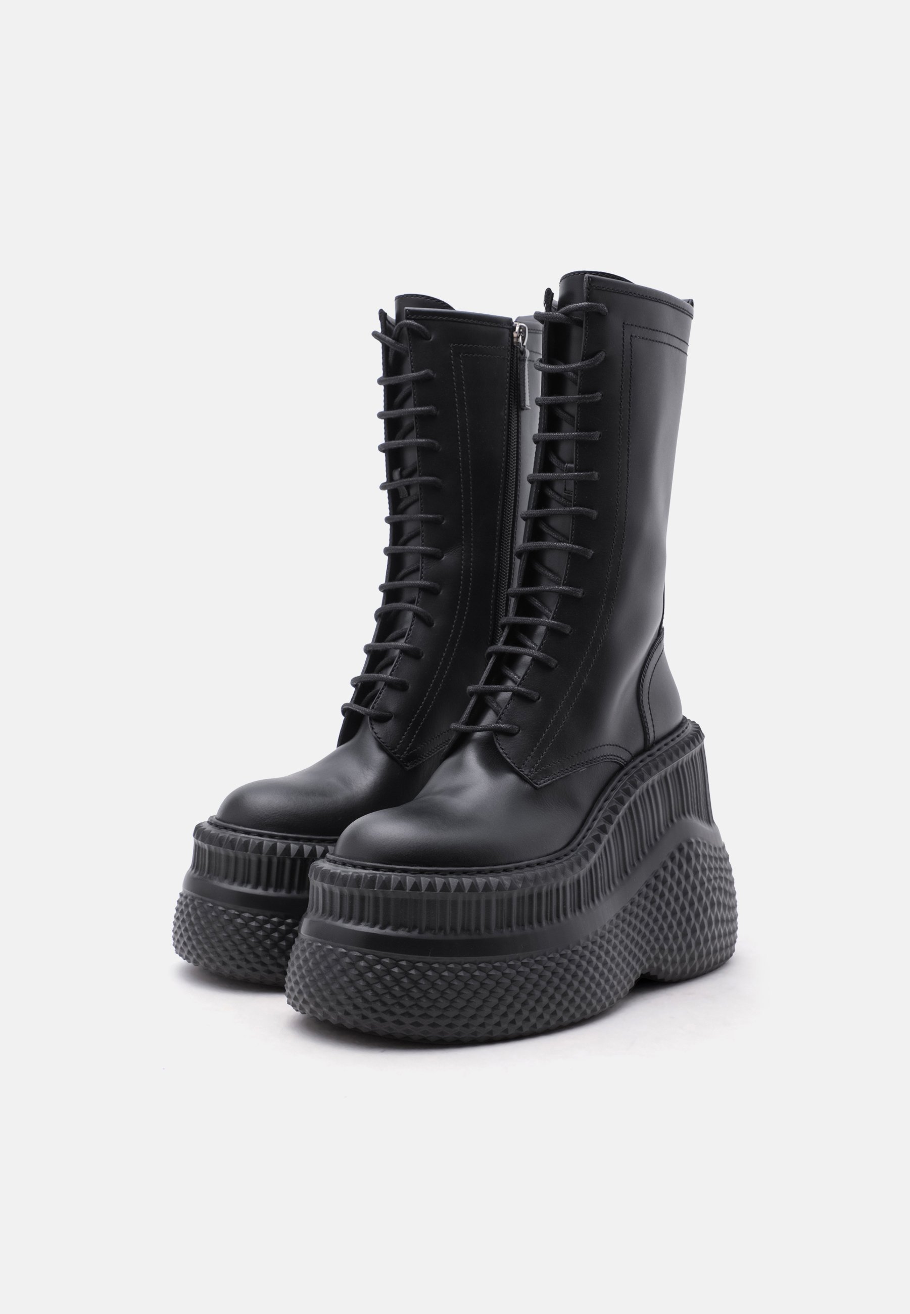 CASADEI MAMMOUTH 레이스업 앵클부츠