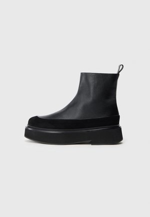 BUNA - Bottines à plateau - black