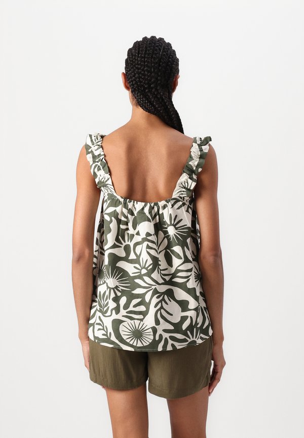 OLMJAKIRI RUFFLE STRAP SINGLET - Top - kalamata3