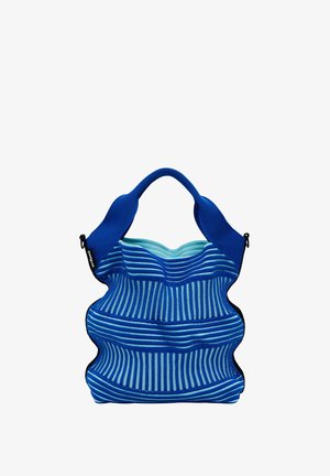 Desigual MEDIUM PERFORATED - Käekott - blue