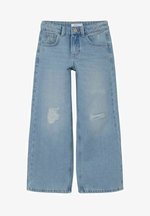 Name it NKFROSE HW WIDE JEANS 1411-TE NOOS meisjes jeans blauw 43570 Name it NKFROSE HW WIDE JEANS 1411-TE NOOS meisjes jeans blauw 43570