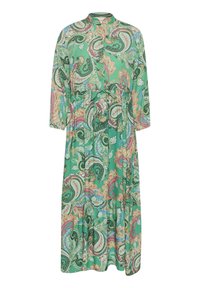 Unselected, green paisley