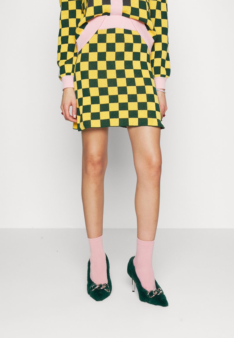 Damen Kleider | Olivia Rubin KRIS Minirock green/yellow/gelb - RX31303 Damen Kleider | Olivia Rubin KRIS Minirock green/yellow/gelb - RX31303