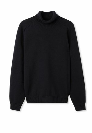 ULTRASOFT TURTLENECK - Strickpullover - Black
