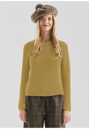 Pullover - senf