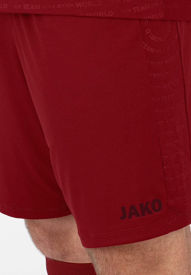 JAKO WORLD SHORT - Short de sport - rot