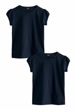2ER PACK - T-paita - navy blue